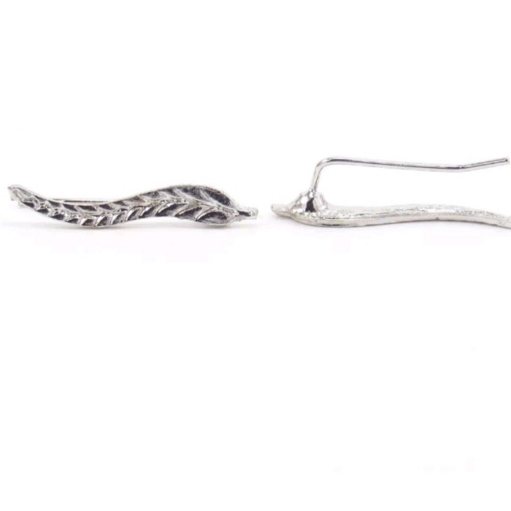 1 LEFT 🎀3/$23🎀 Feather Climber Earrings - Picture 2 of 6